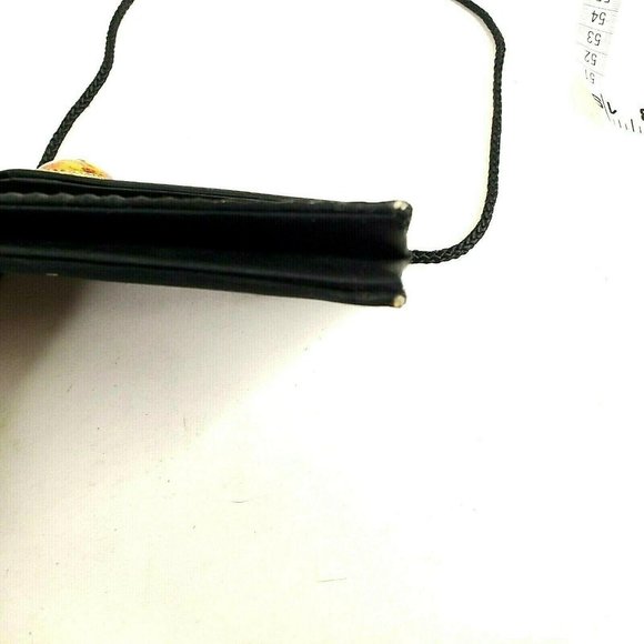 BLACK CLUTCH hand bag 8″X6″ RHINSTONE - Picture 7 of 9